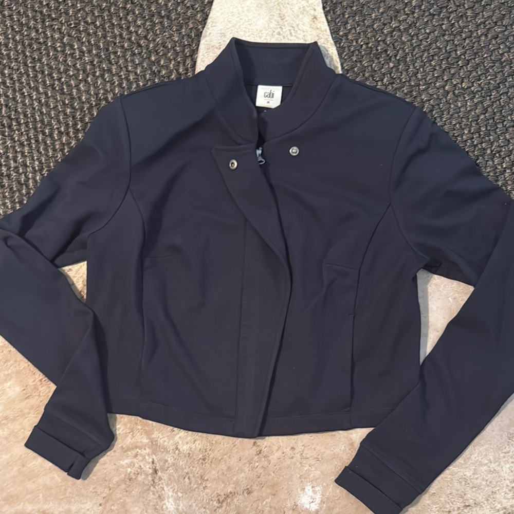 Cabi Navy Cropped Jacket